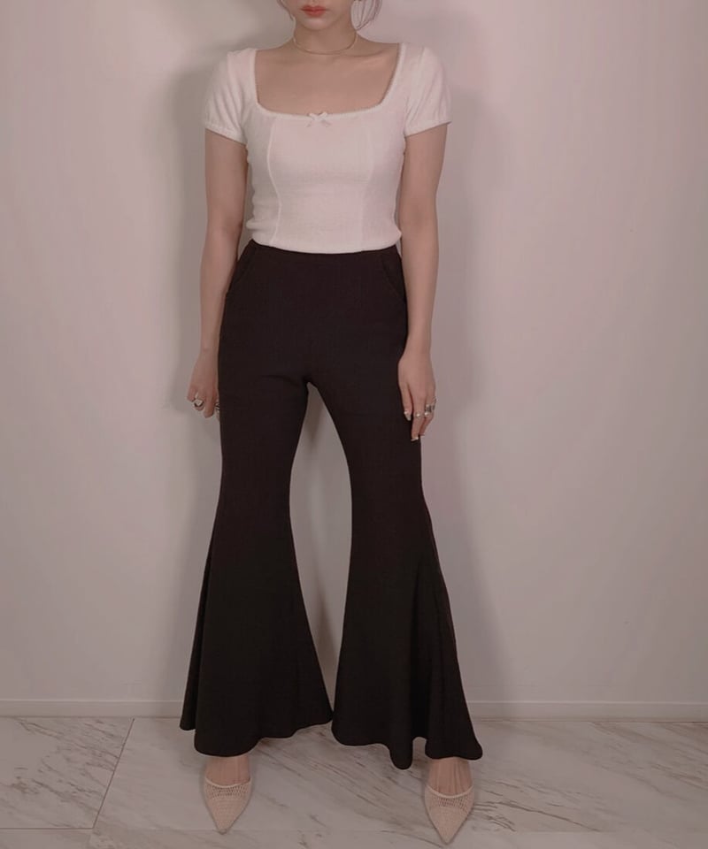 スクエアネックトップス Square Neck Tops | FICTION TOKYO OF スクエアネックトップス Square Neck Tops | FICTION TOKYO OF