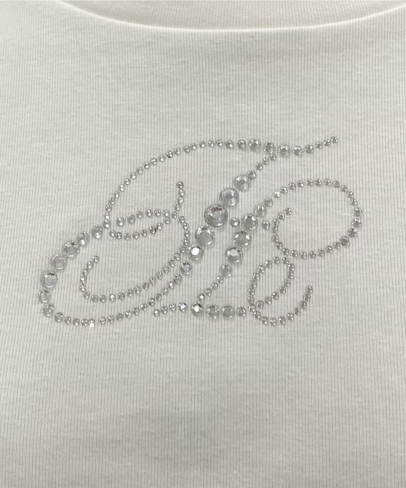 andwang ビジュー tシャツ ビジューTシャツ Bijou T-shirt | FICTION TOKYO OFFICIAL