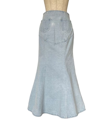 デニムフレアスカート /Denim Flare Skirt