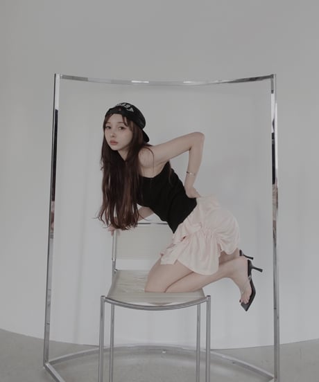 【Basic Collection】フリルタンクトップ / Frill Tank Top