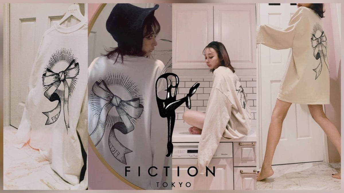 販売開始】Back Ribbon Long Sleeve Tの販売を開始致しました。 | F
