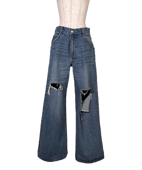［Blue］2wayデニム / 2way Denim