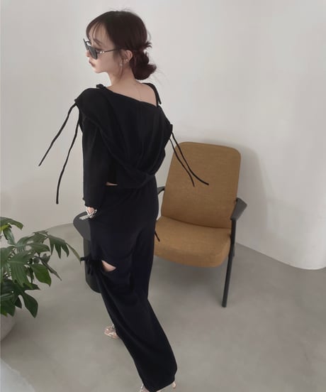 パイルクロップドフードカーディガン /Pile Cropped Hood Cardigan