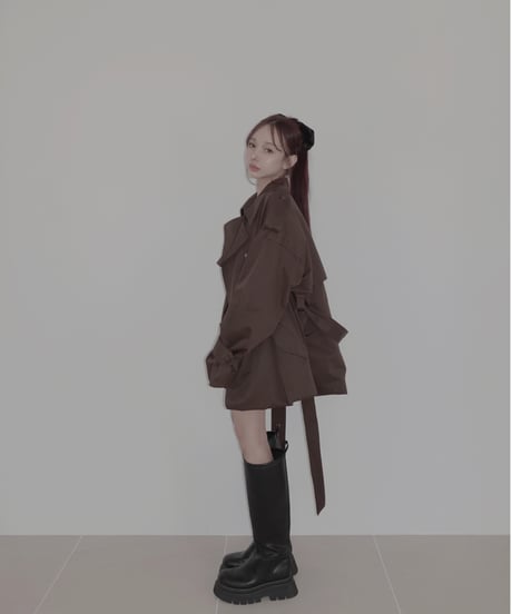 2Wayバルーントレンチコート / 2Way Balloon Trench Coat