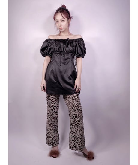 Emboss Tunic One-Piece　型押しチュニックワンピース
