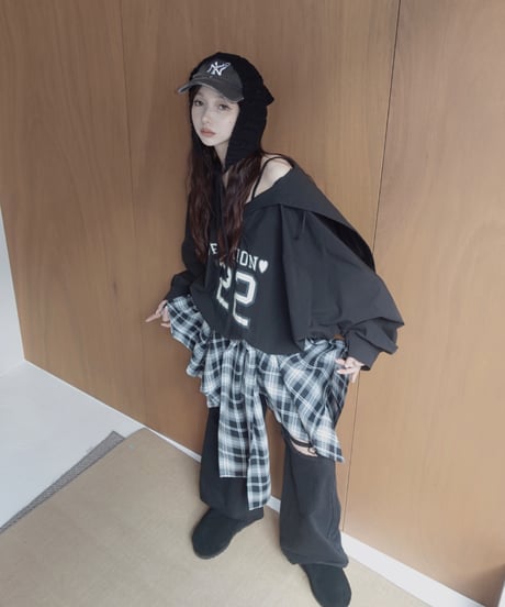 【Check】ランダムスカート / Random Skirt