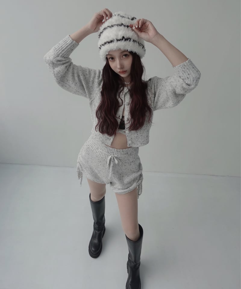 フロントクロスニットカーディガン / Front Cross Knit Cardigan フロントクロスニットカーディガン / Front Cross Knit Cardigan