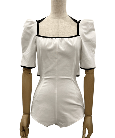 2Wayパイピングボディースーツ / 2Way binding Body Suit