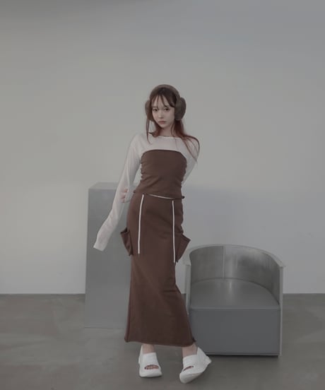 【Basic Collection】2Wayシアートップ /2Way Sheer Top