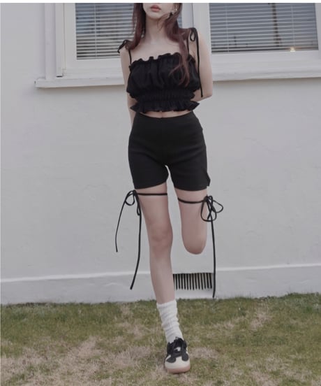 パイルフリルキャミソール / Pile Frill Camisole