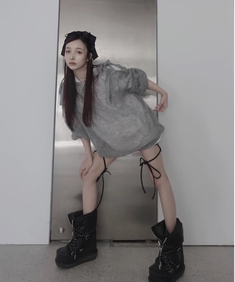 【Basic Collection】リボンショートパンツ /Ribbon Short Pants