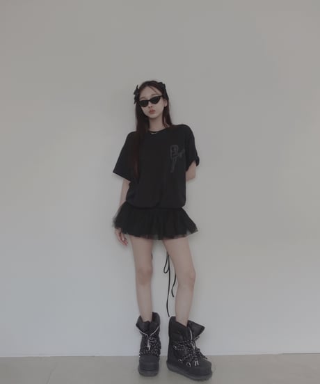 【セット割引】チュールトップ + Big Logo T