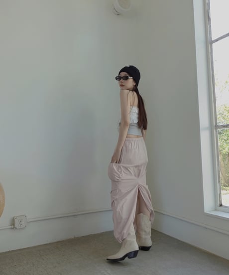 バックスリットカーゴスカート / Back Slit Cargo Skirt