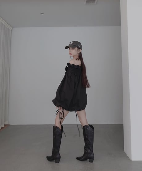 バルーンチュニックワンピース / Balloon Tunic One-Piece
