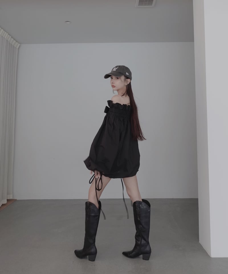 バルーンチュニックワンピース / Balloon Tunic One-Piece | FICT