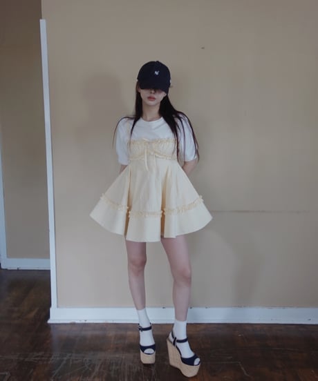 ［Lemonade］キャミソールチュニックドレス /Camisole Tunic Dress