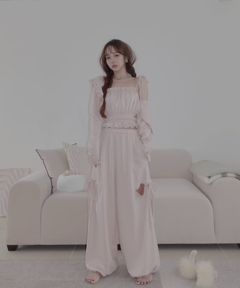 フリルキャミソール/Frill Camisole | FICTION TOKYO OFFICI