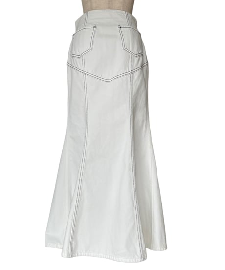 デニムフレアスカート /Denim Flare Skirt