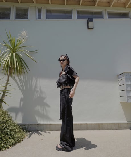 3wayスリーブボリュームフリルトップ / 3Way Sleeve Volume Frills Top