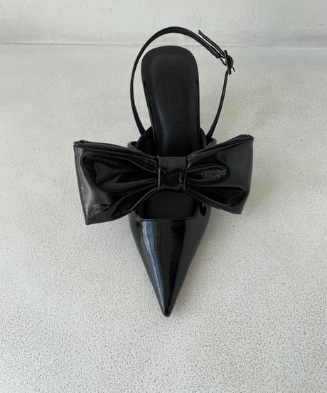 スリングバックリボンパンプス /Slingback Ribbon Pumps