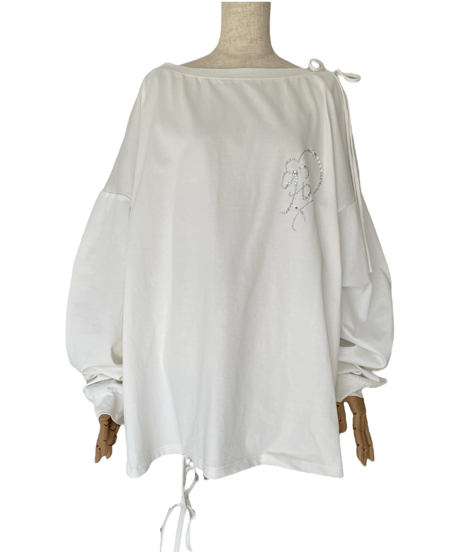 ビジューロングスリーブT / Bijou Long Sleeve T