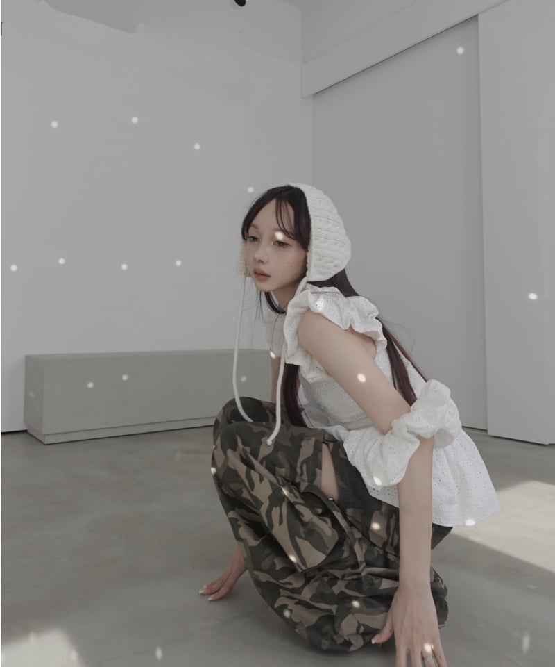 fiction Tokyo サイドカットボリュームパンツ サイドカットボリュームパンツ / Side Cutting Volume Pants | FI