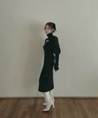 ボリュームスリーブセパレートフレアワンピース / Volume Sleeve Separate Flare One-Piece