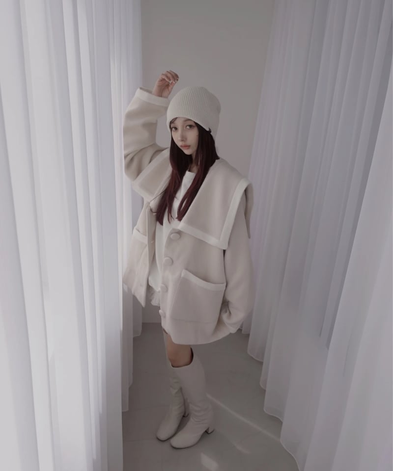 セーラーカラージャケット / Sailor Collar Jacket | FICTION T セーラーカラージャケット / Sailor Collar Jacket | FICTION T