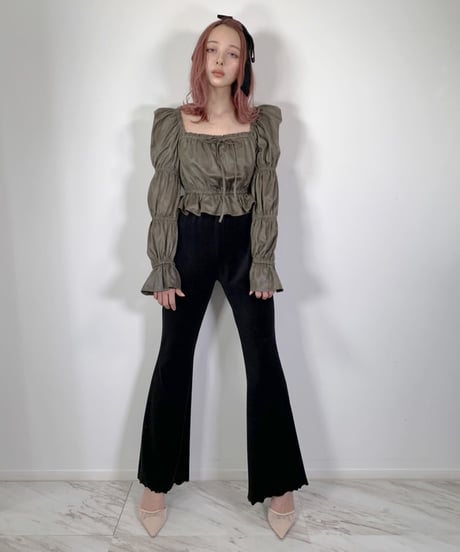 Frill Hem Pants  フリルヘムパンツ