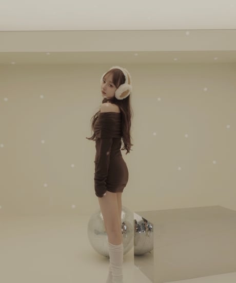 【Basic Collection】2wayオフショルダーチュニック / 2way Off-Shoulder Tunic