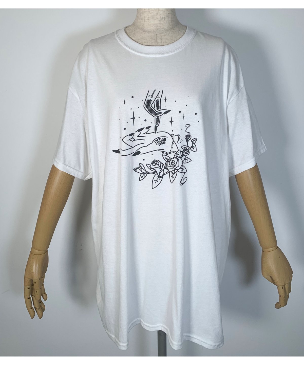 fiction tokyo Tシャツ Front Print T | FICTION TOKYO OFFICIAL SHOP