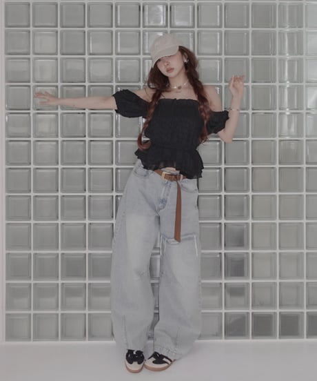 ［Act.01］ドットテクスチャートップ  /Dot Texture Top Act.01