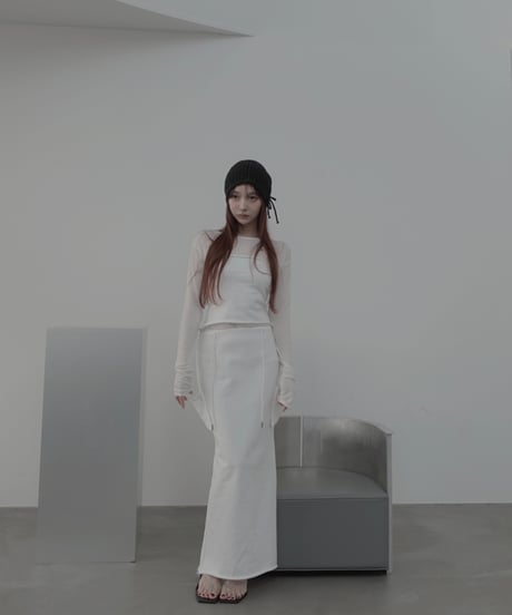 スウェットベアトップ /Sweat Bare Top