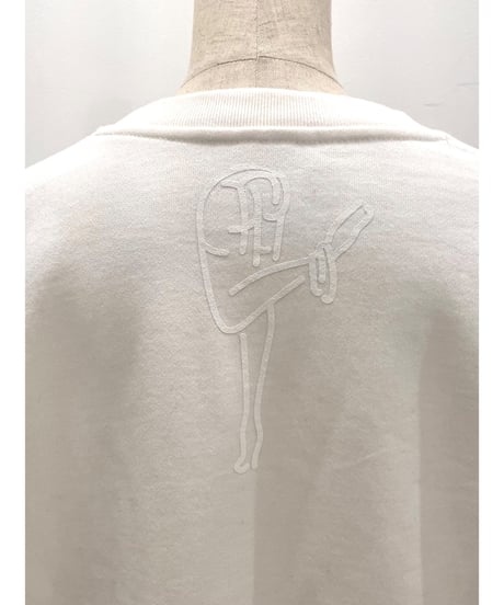 クロコハートスウェットトップ / Croco Heart Sweat Top