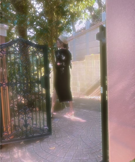 セーラーカラースリットワンピ　Sailor Collar Slit One-Piece