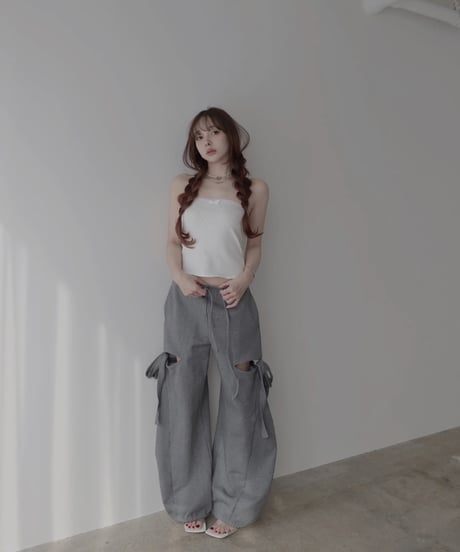 ポイントレースベアトップ/Point Lace Bandeau Top