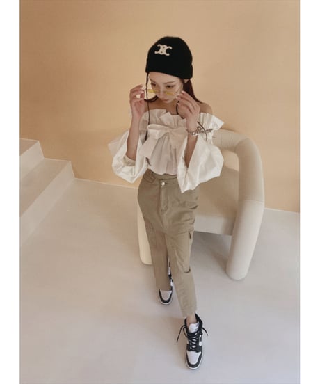 スリットカーゴスカート / Slit Cargo Skirt