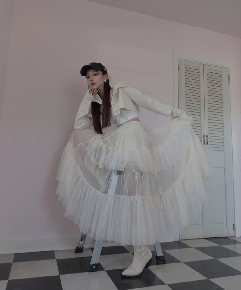 チュールスカート/Tulles Skirt | FICTION TOKYO OFFICIAL チュールスカート/Tulles Skirt | FICTION TOKYO OFFICIAL