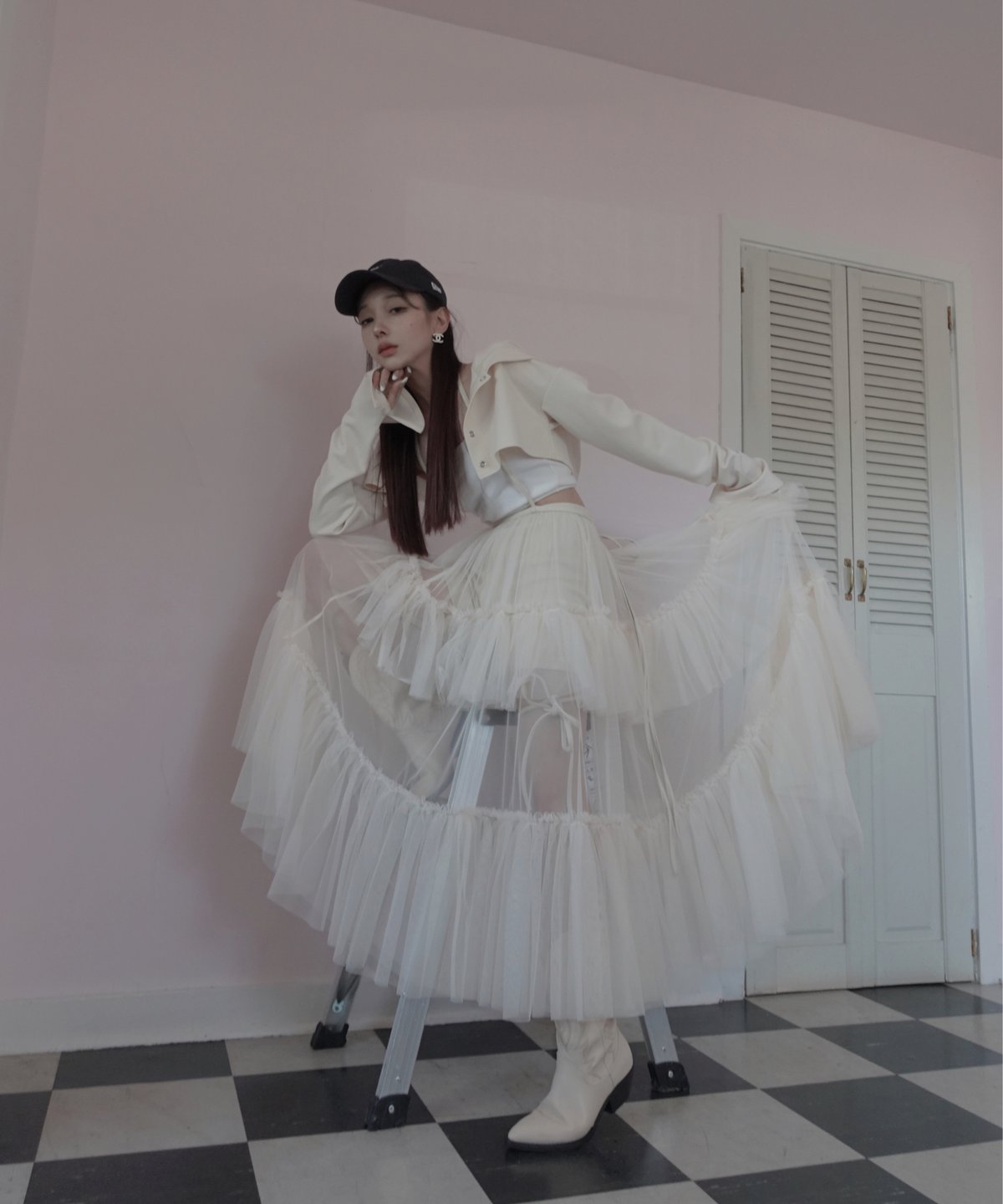 チュールスカート/Tulles Skirt | FICTION TOKYO OFFICIAL チュールスカート/Tulles Skirt | FICTION TOKYO OFFICIAL