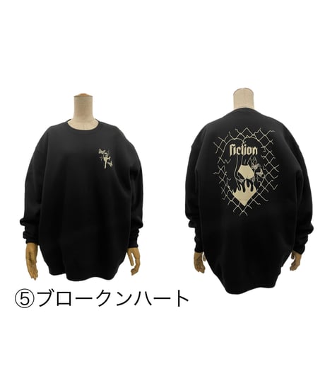 【ブラック】リプリントスウェット /Reprint Sweat