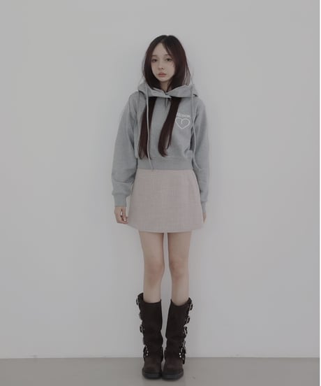 ［DustyPink］ツイードスカート / Tweed Skirt