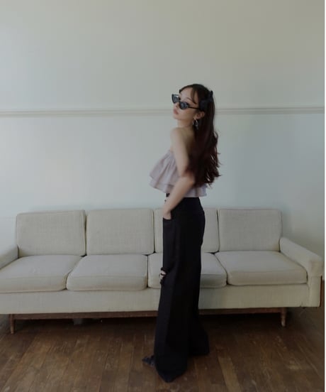3wayスリーブボリュームフリルトップ / 3Way Sleeve Volume Frills Top