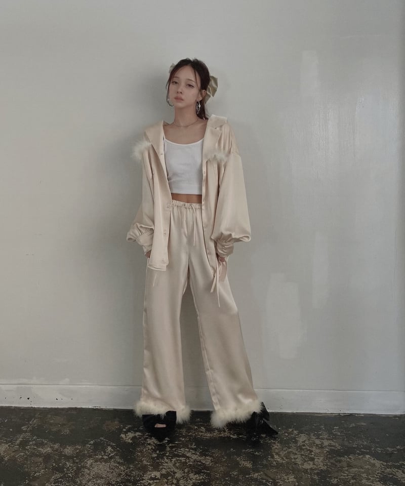 パンツ h.NAOTO Feather Drape Sarrouel Pants パンツ h.NAOTO Feather Drape Sarrouel Pants パンツ h.NAOTO
