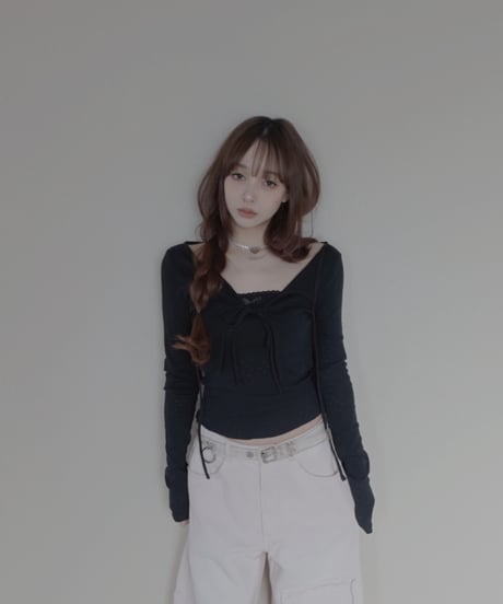 リボンカーディガン/Ribbon Cardigan