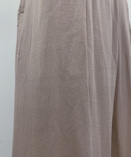 バックリボンサイドスリットパンツ　Back Ribbon Side Slit Pants