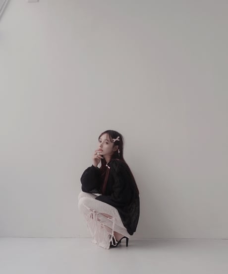 サイドリボンフレアパンツ / Side Ribbon Flare Pants