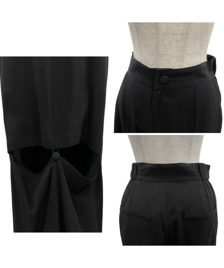 サイドカットシアーパンツ / Side Cutting Sheer Pants