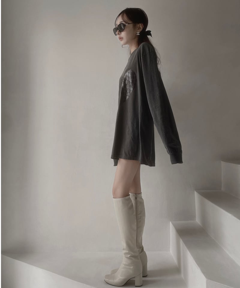 fiction tokyo tシャツ クロコハート クロコハートTシャツ / Croco Heart Tシャツ | FICTION TOKYO O