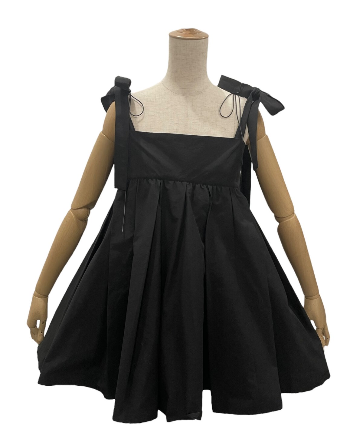 ダブルスカートリボンミニドレス / Double Skirt Ribbon Mini ダブルスカートリボンミニドレス / Double Skirt Ribbon Mini