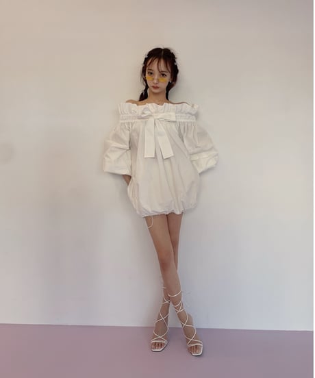 バルーンチュニックワンピース / Balloon Tunic One-Piece